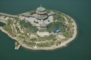 pagoda en lago changping china